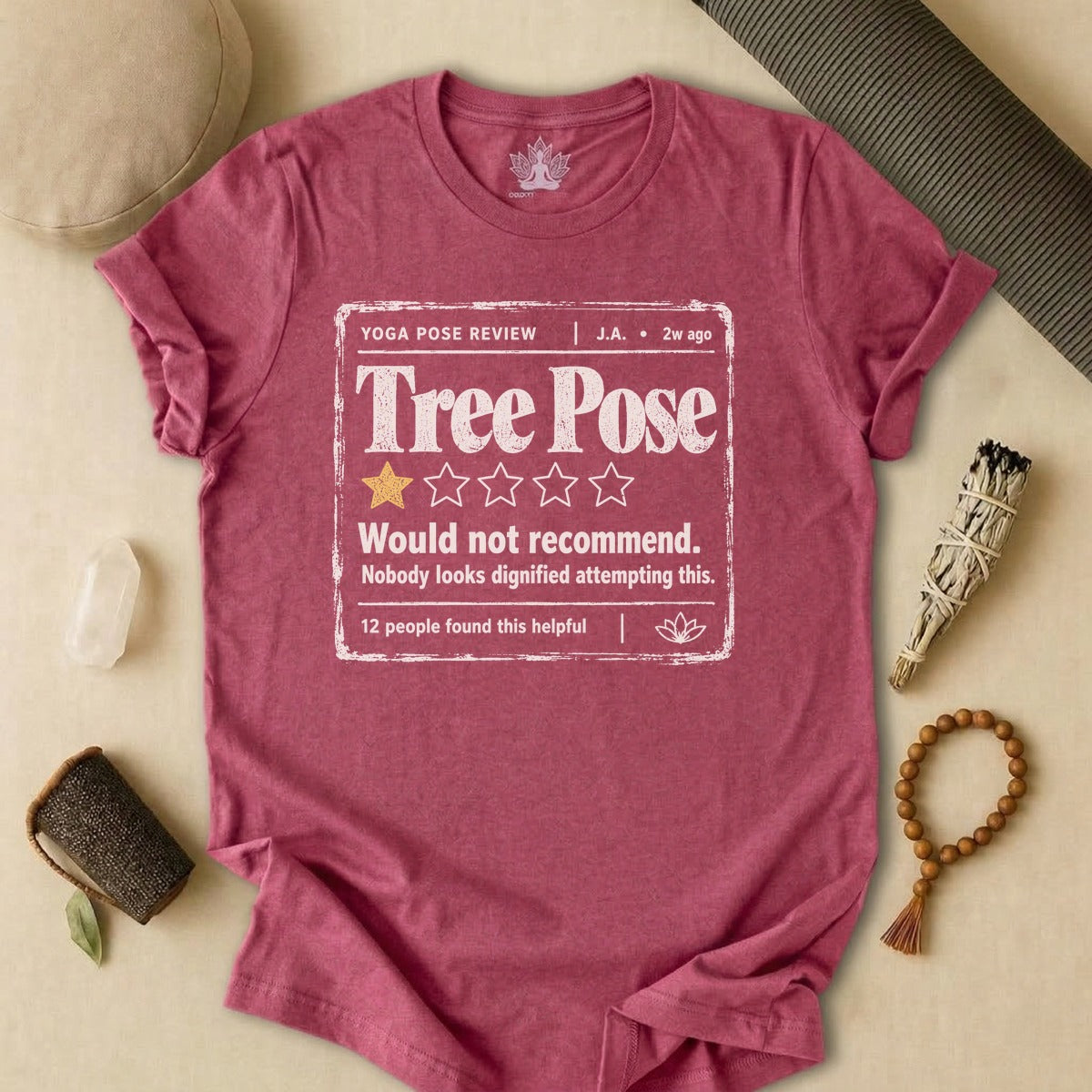 Tree Pose Review Tee