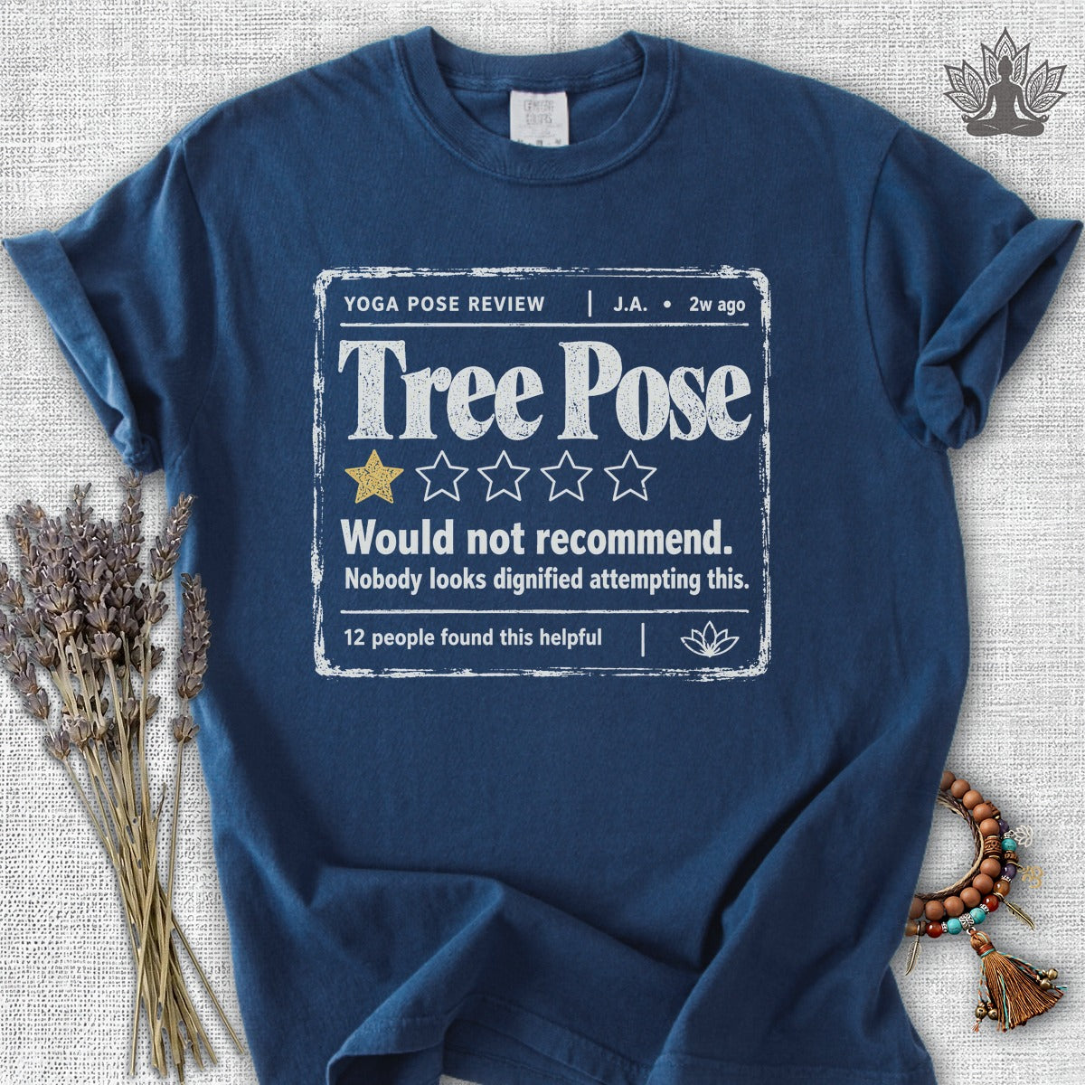 Tree Pose Review Comfort Colors® Tee