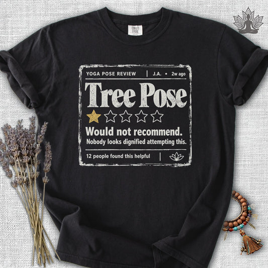 Tree Pose Review Comfort Colors® Tee