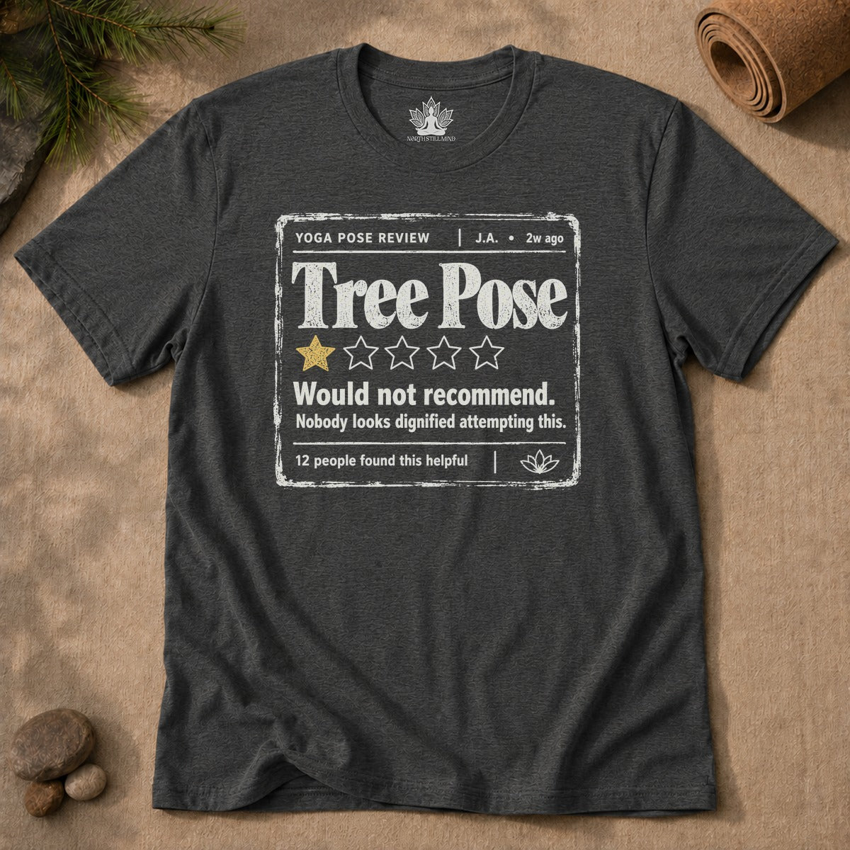 Tree Pose Review Men Tee