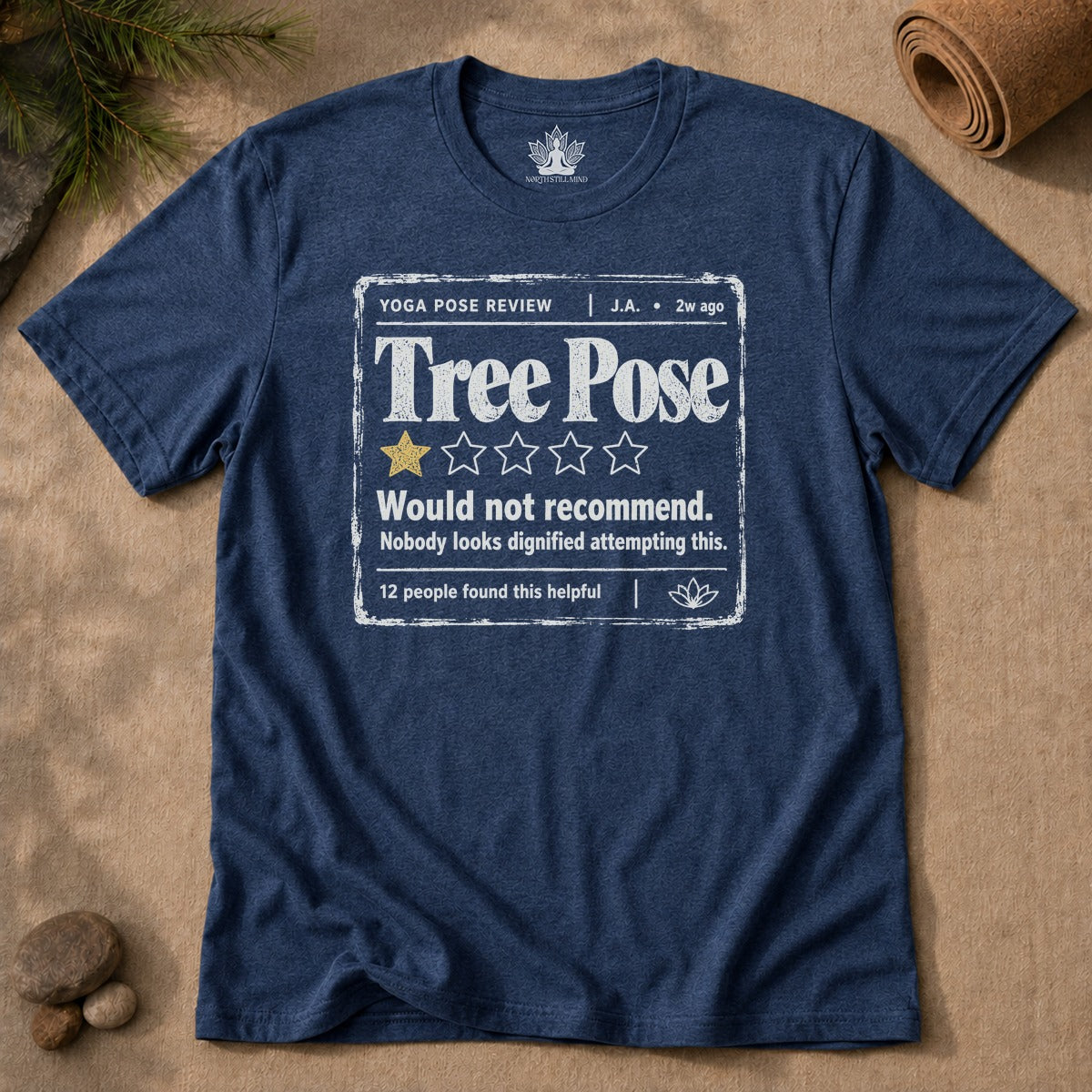 Tree Pose Review Men Tee