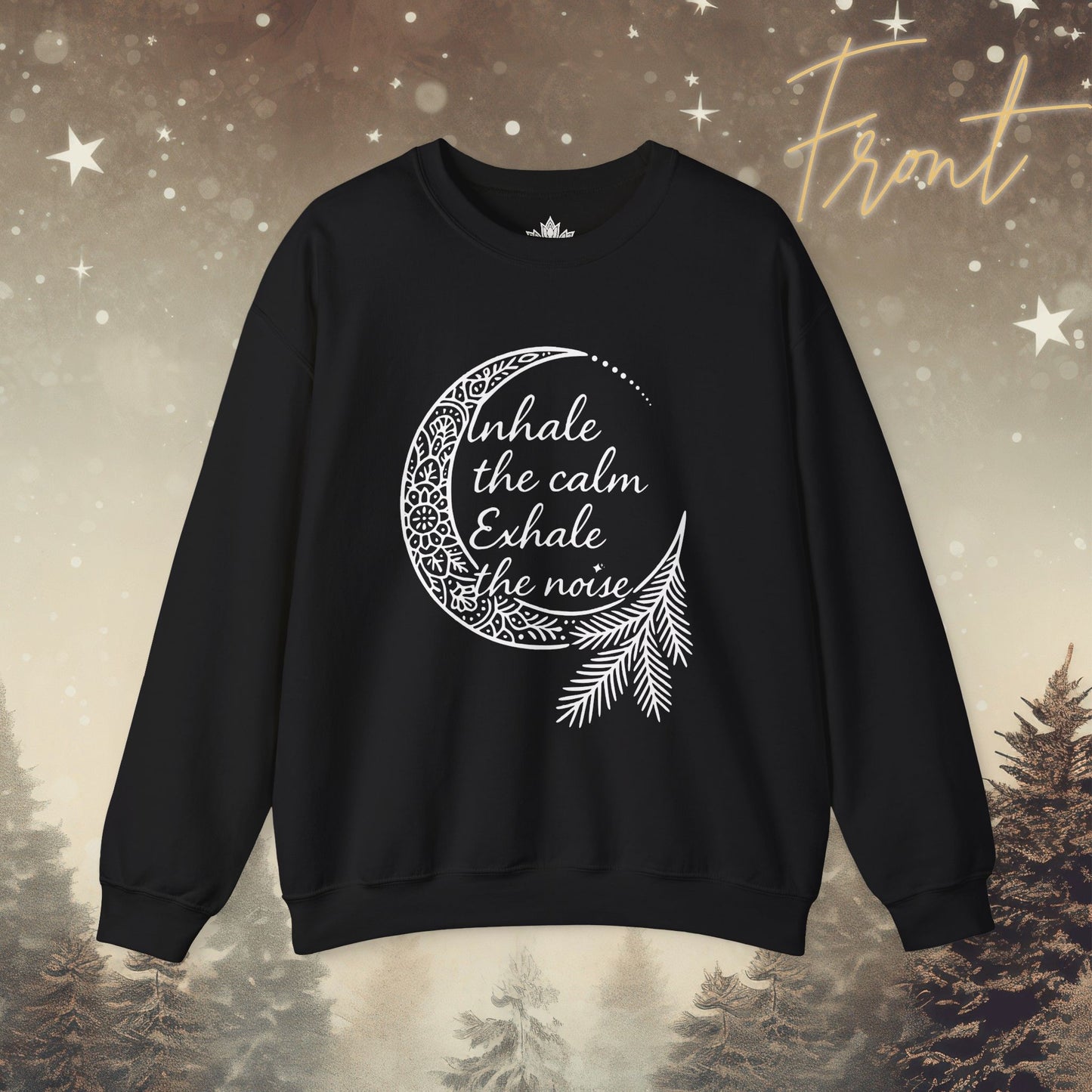Inhale Calm Exhale Noise - Cozy Sweater