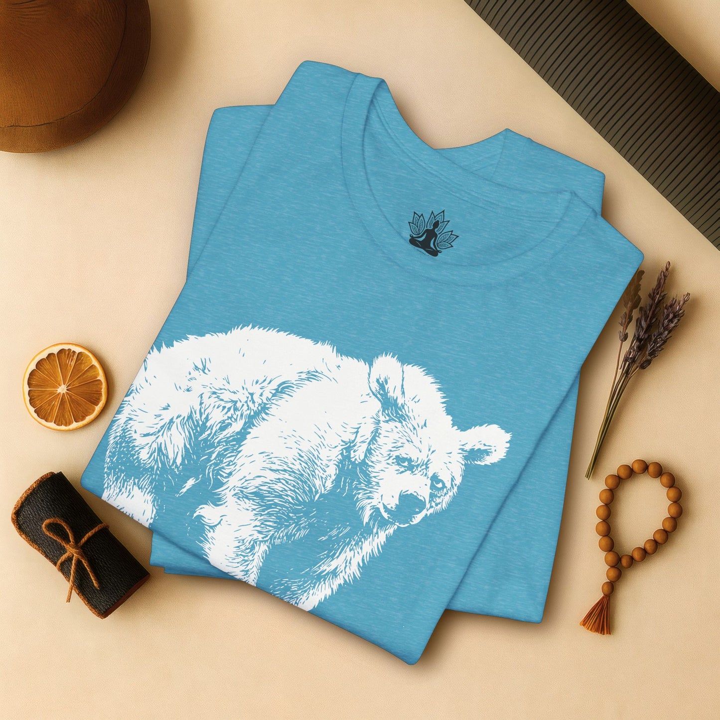 Post-Savasana Sleepy Bear Tee