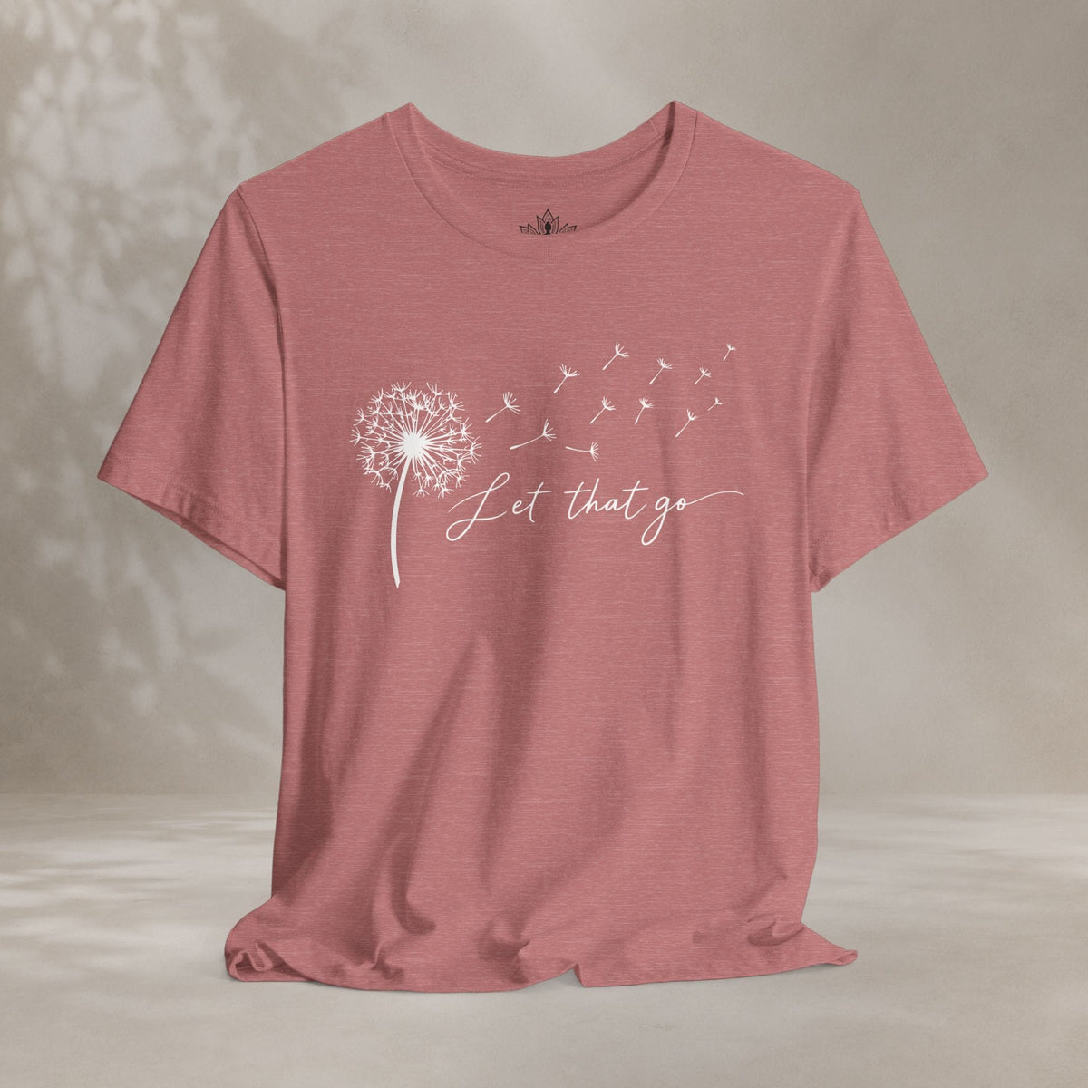 Printify T-Shirt Let That Go Dandelion Tee Let That Go Dandelion Tee