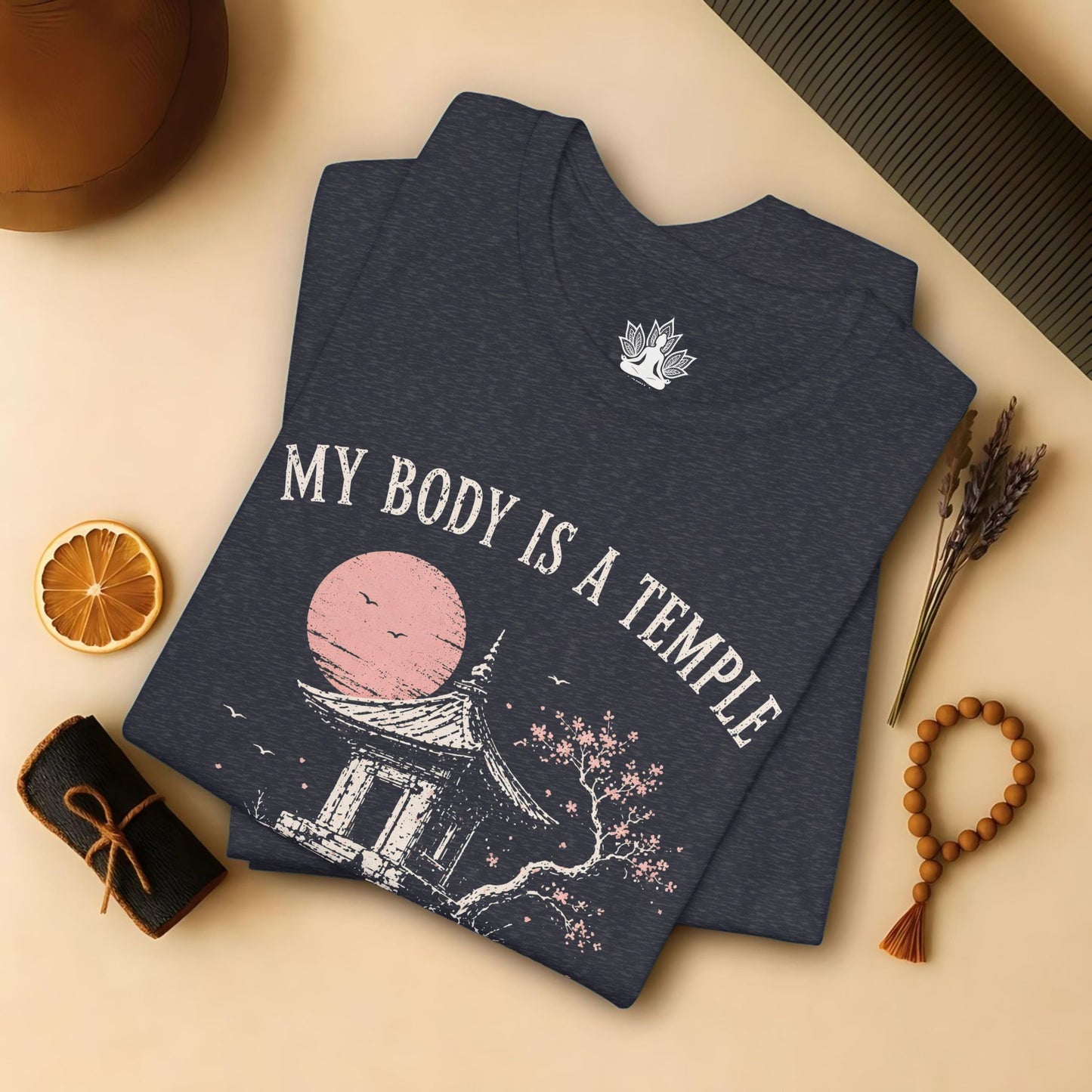 My Body Is A Temple: Ancient, Crambling, Still Sacred Tee