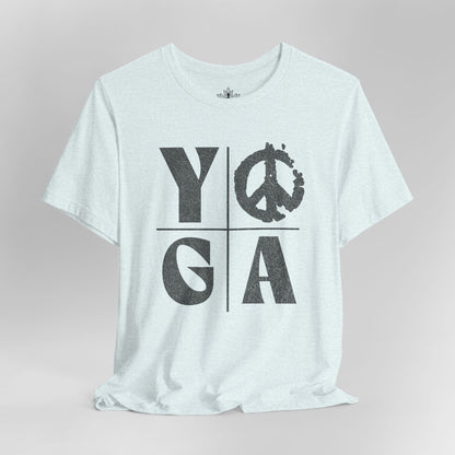 Bold Yoga – Modern Grid Tee