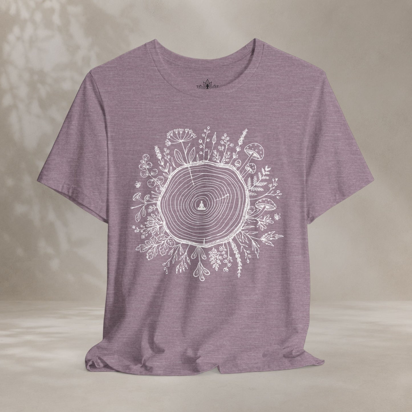 The Quiet Center Botanical Tee