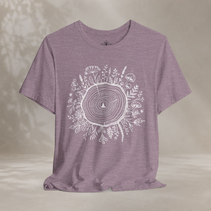 The Quiet Center Botanical Tee