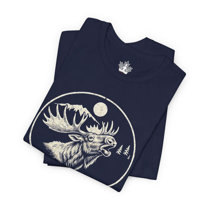 Namoosete Yoga Moose – Mindful Men Tee