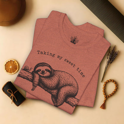 Taking My Sweet Time Sloth Tee