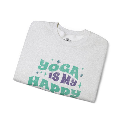 Yoga Is My Happy Hour Sweatshirt