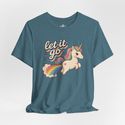 Nostalgia Unicorn Let It Go Tee
