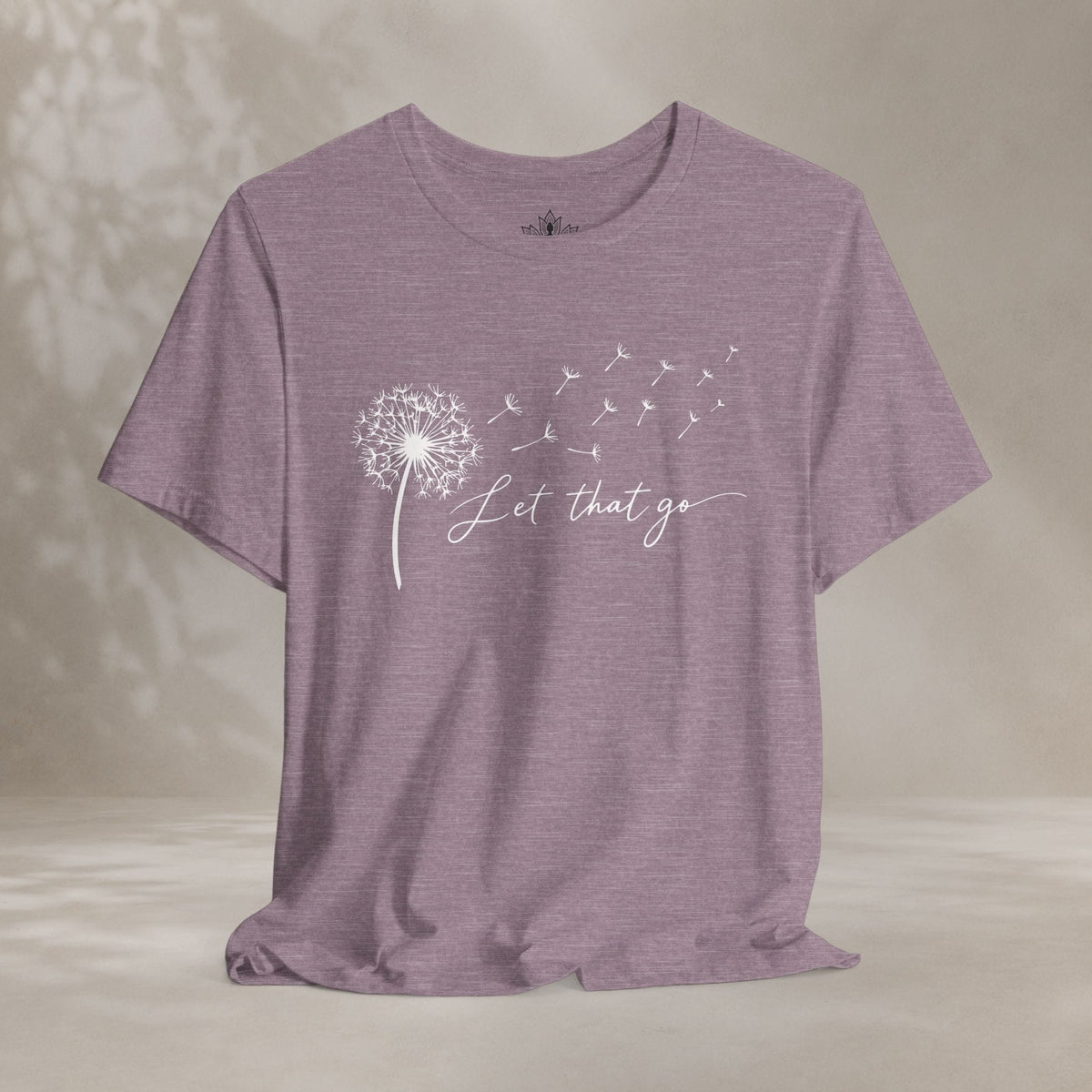 Printify T-Shirt Let That Go Dandelion Tee Let That Go Dandelion Tee