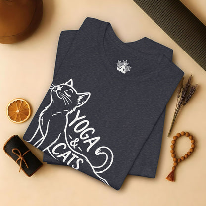 Yoga & Cats Tee