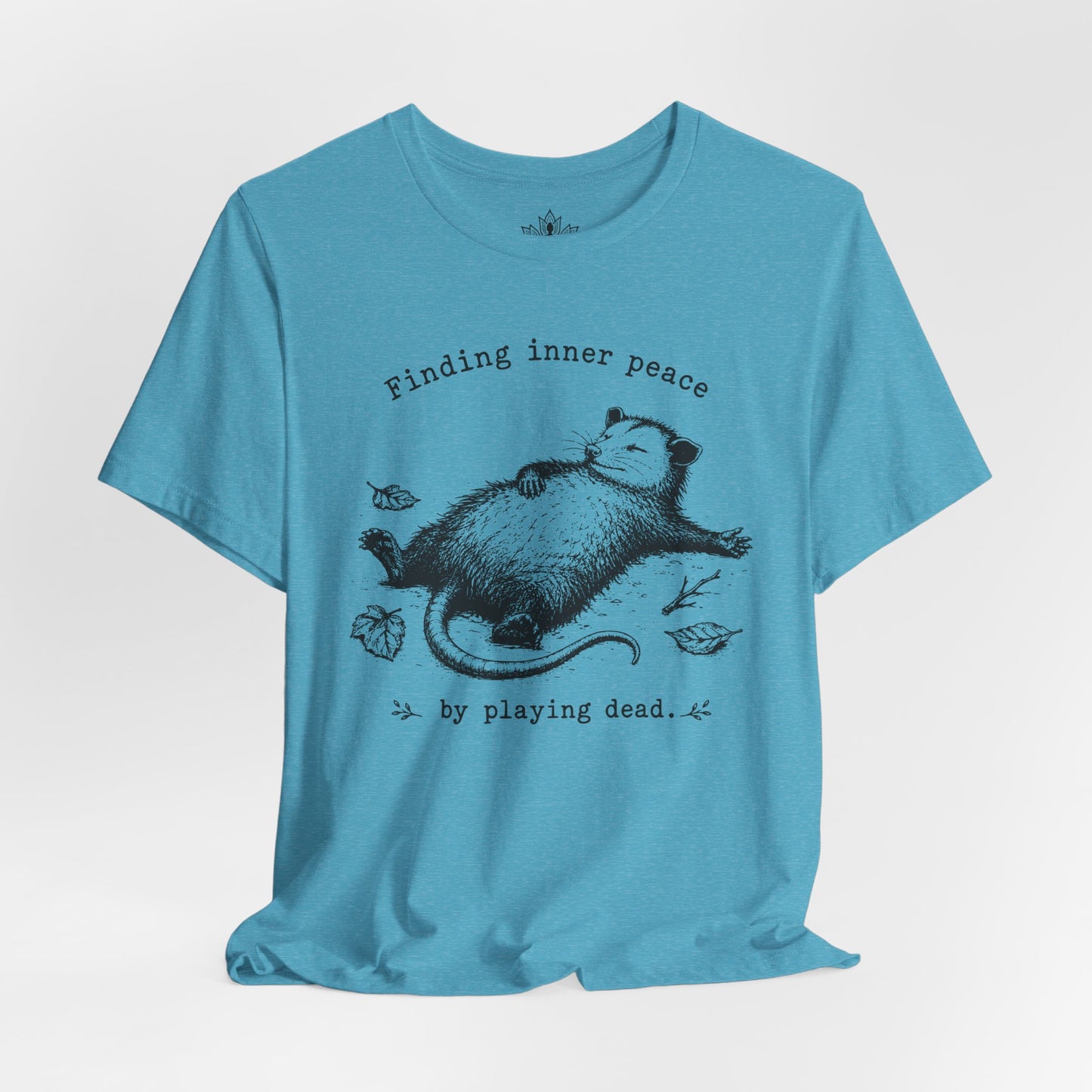Finding Inner Peace Possum Tee