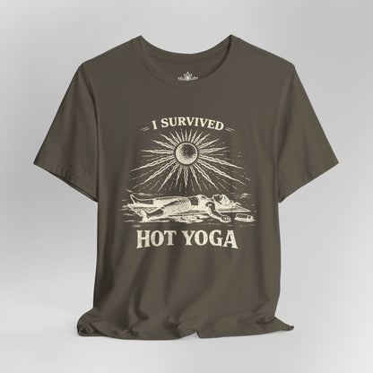 I Survived Hot Yoga Tee