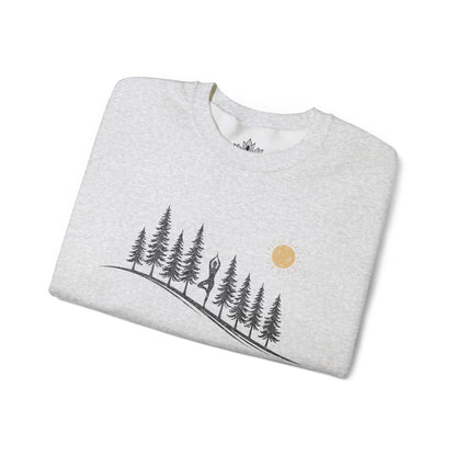 Forest Tree Pose Sweatshirt