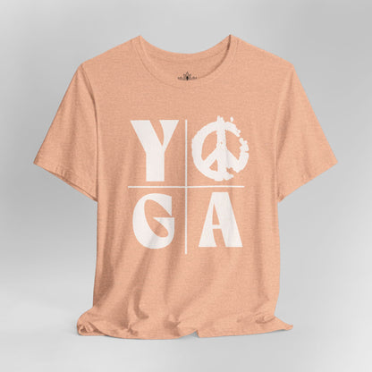Bold Yoga – Modern Grid Tee