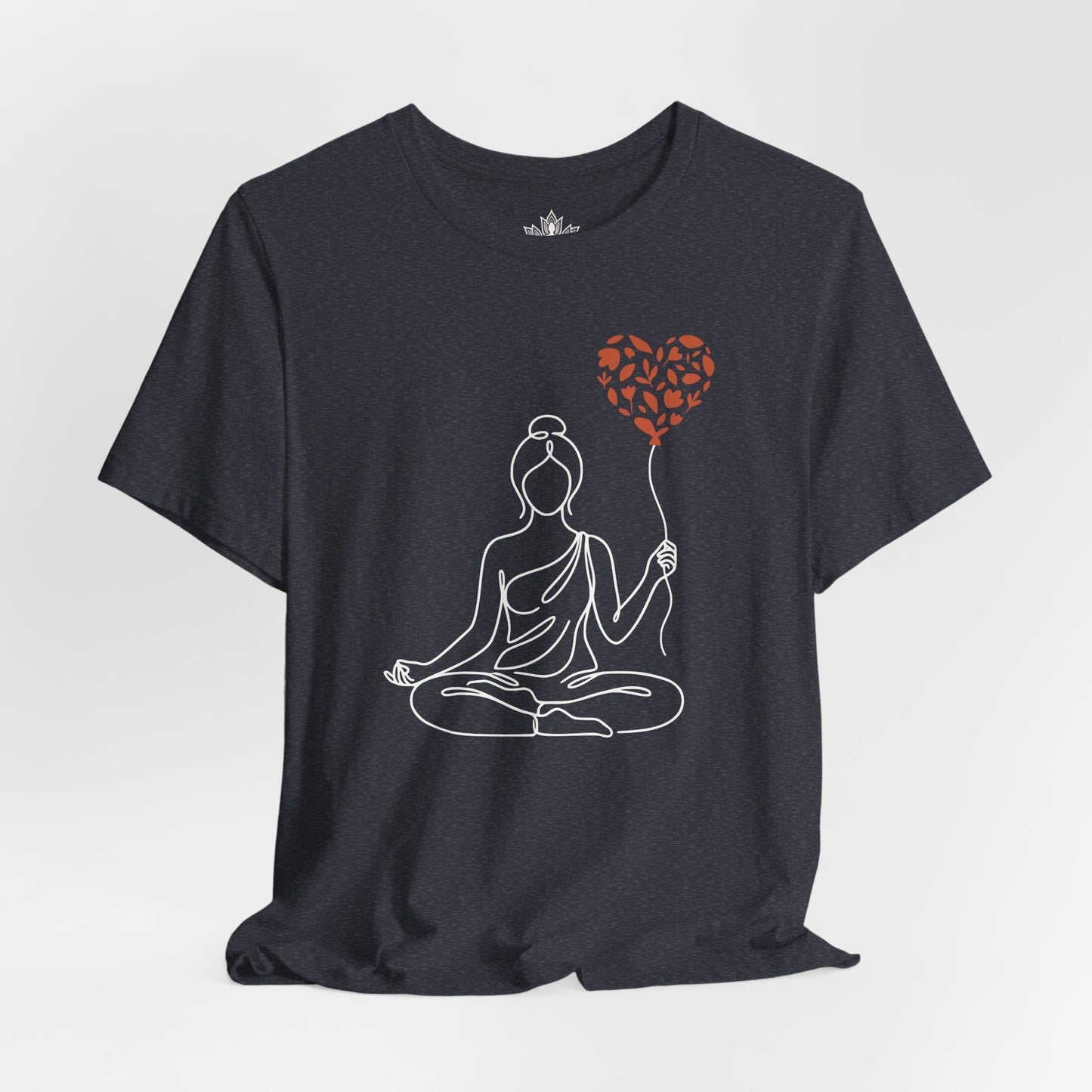 Mindful Love Yogini – Valentine Yoga Tee