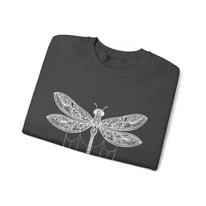 Sweat-shirt Mandala Libellule - Sérénité