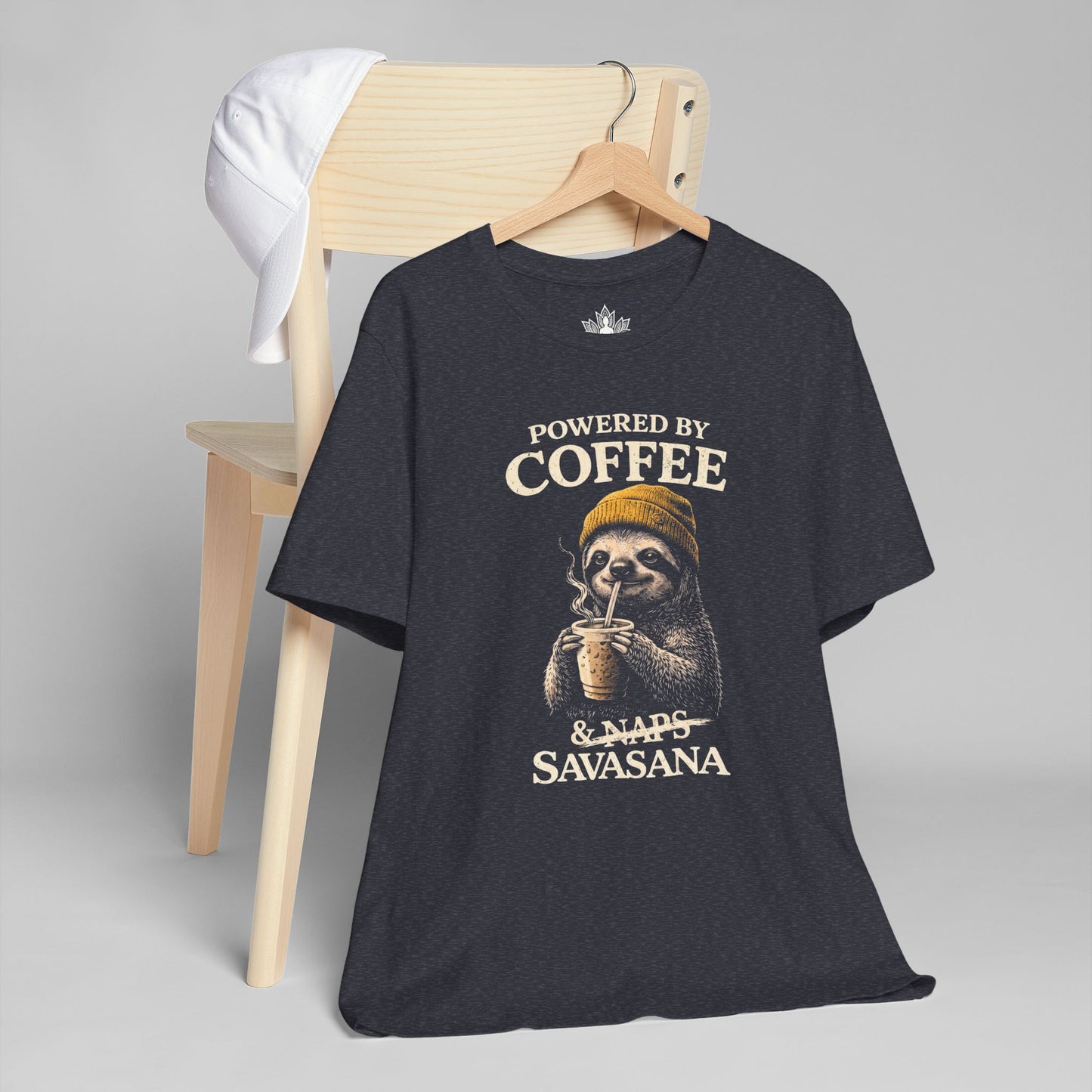 Powered By Coffee & Savasana Men Tee