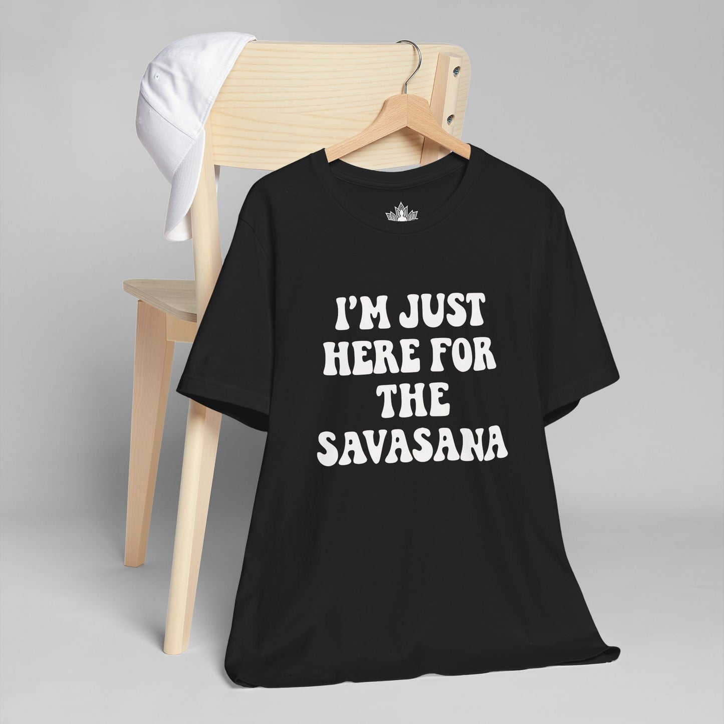 Savasana Only – Funny Yoga Men Tee