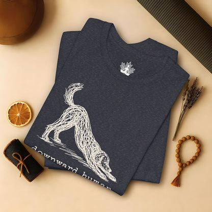 Line Art Downward Human Tee