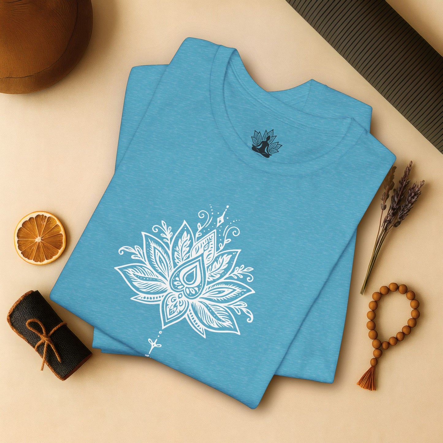 Balance Within – Lotus Yoga Tee