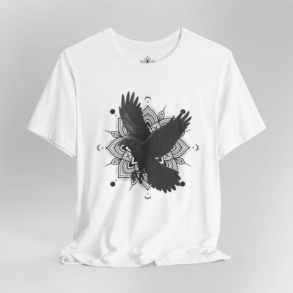 Mystic Raven Mandala Men Tee