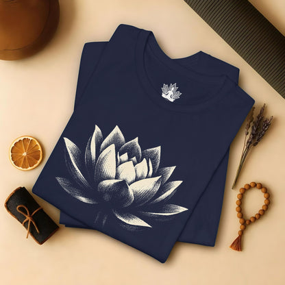 Lotus Shadow Art Tee