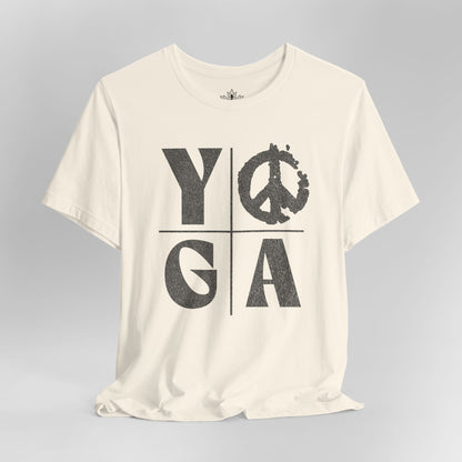 Bold Yoga – Modern Grid Tee