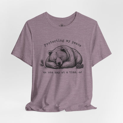 Protecting My Peace Bear Tee
