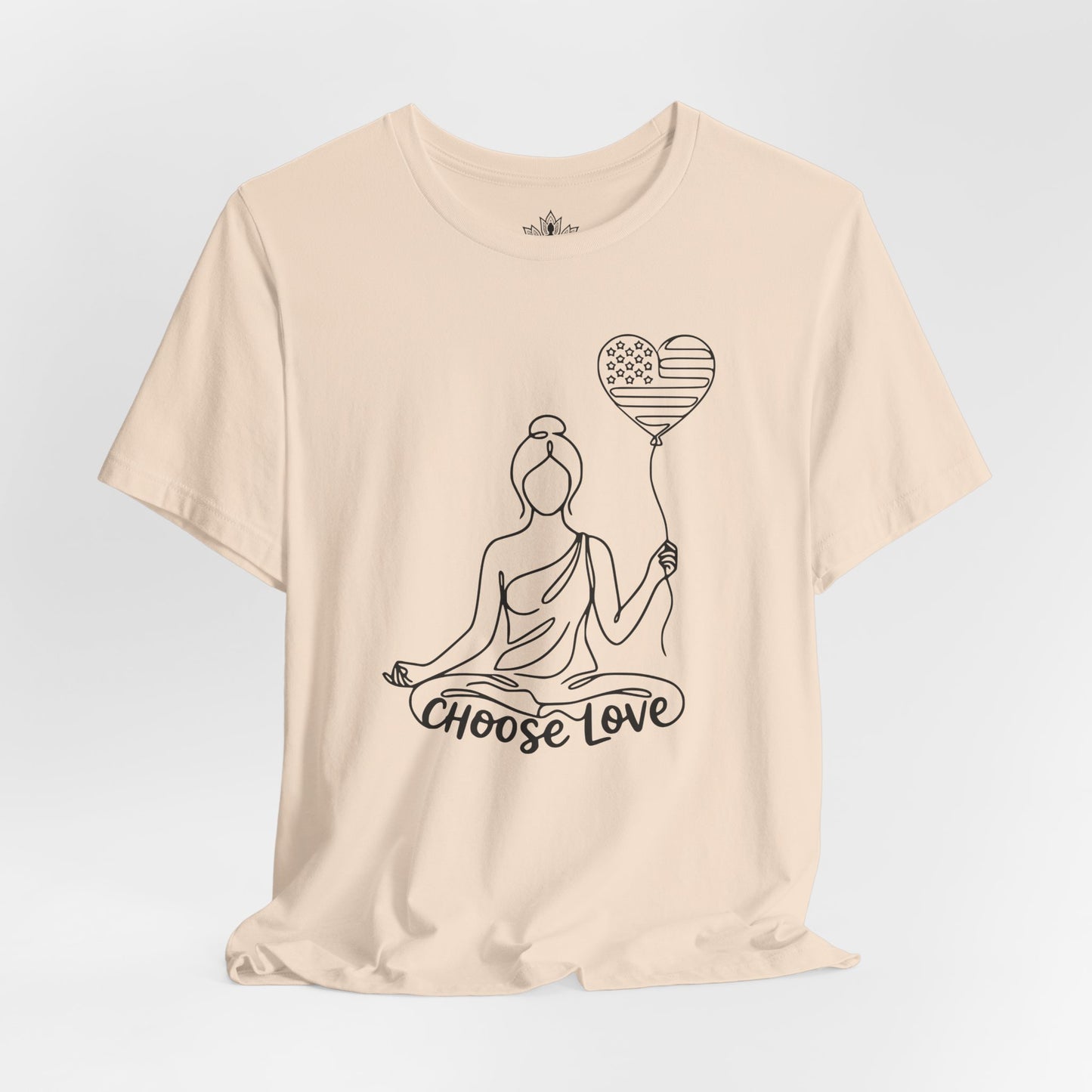 Choose Love – Peace & Kindness Yoga Tee
