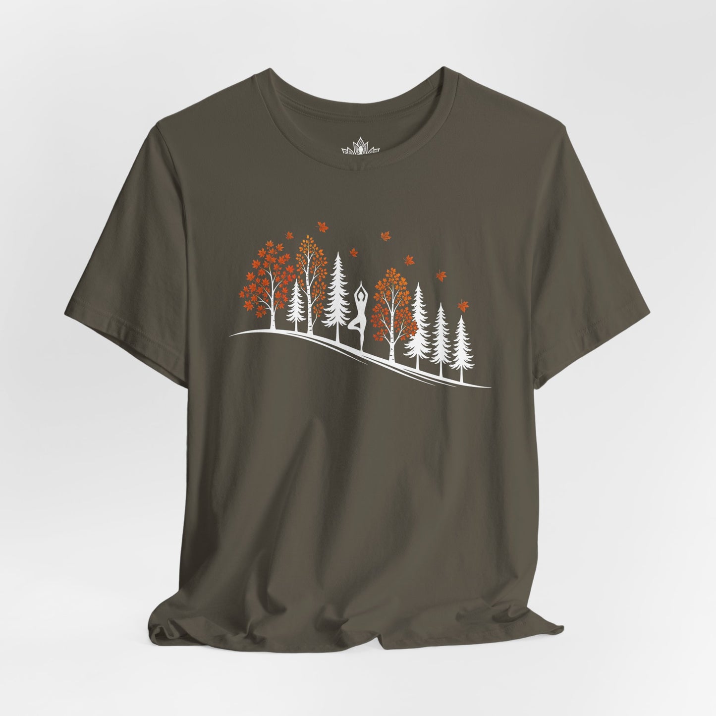 Fall Forest Tree Pose Tee