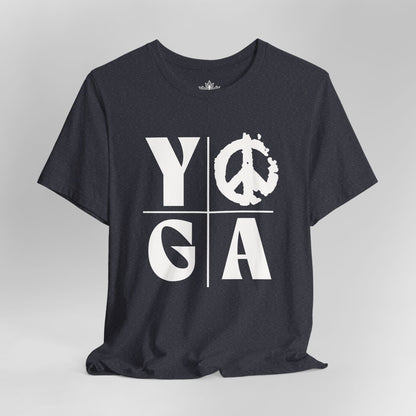 Bold Yoga – Modern Grid Tee