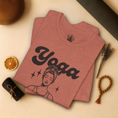 Yoga Because Murder Is Wrong Tee