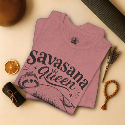 Savasana Queen Sloth Tee