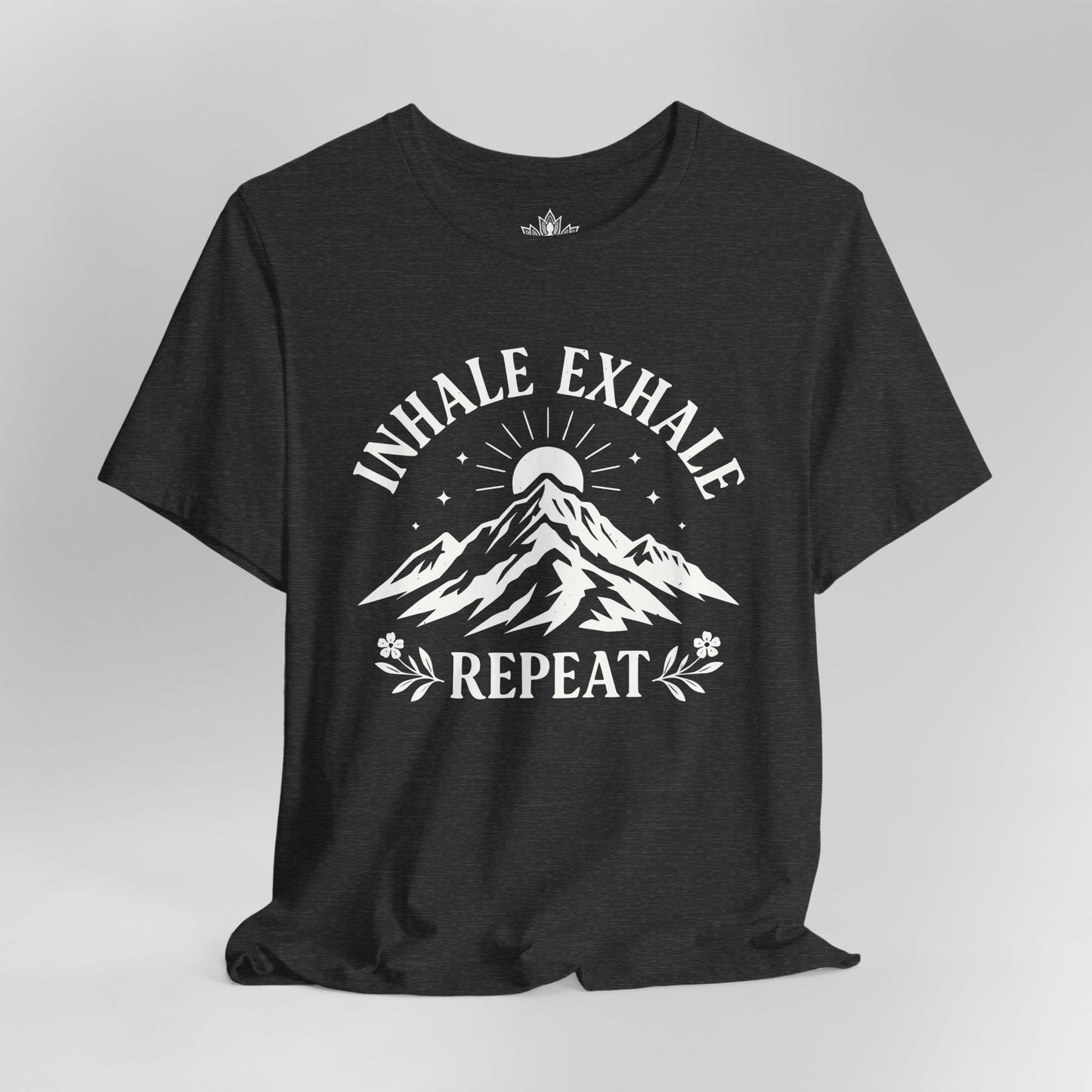 Inhale Exhale Repeat Mountain Men Tee