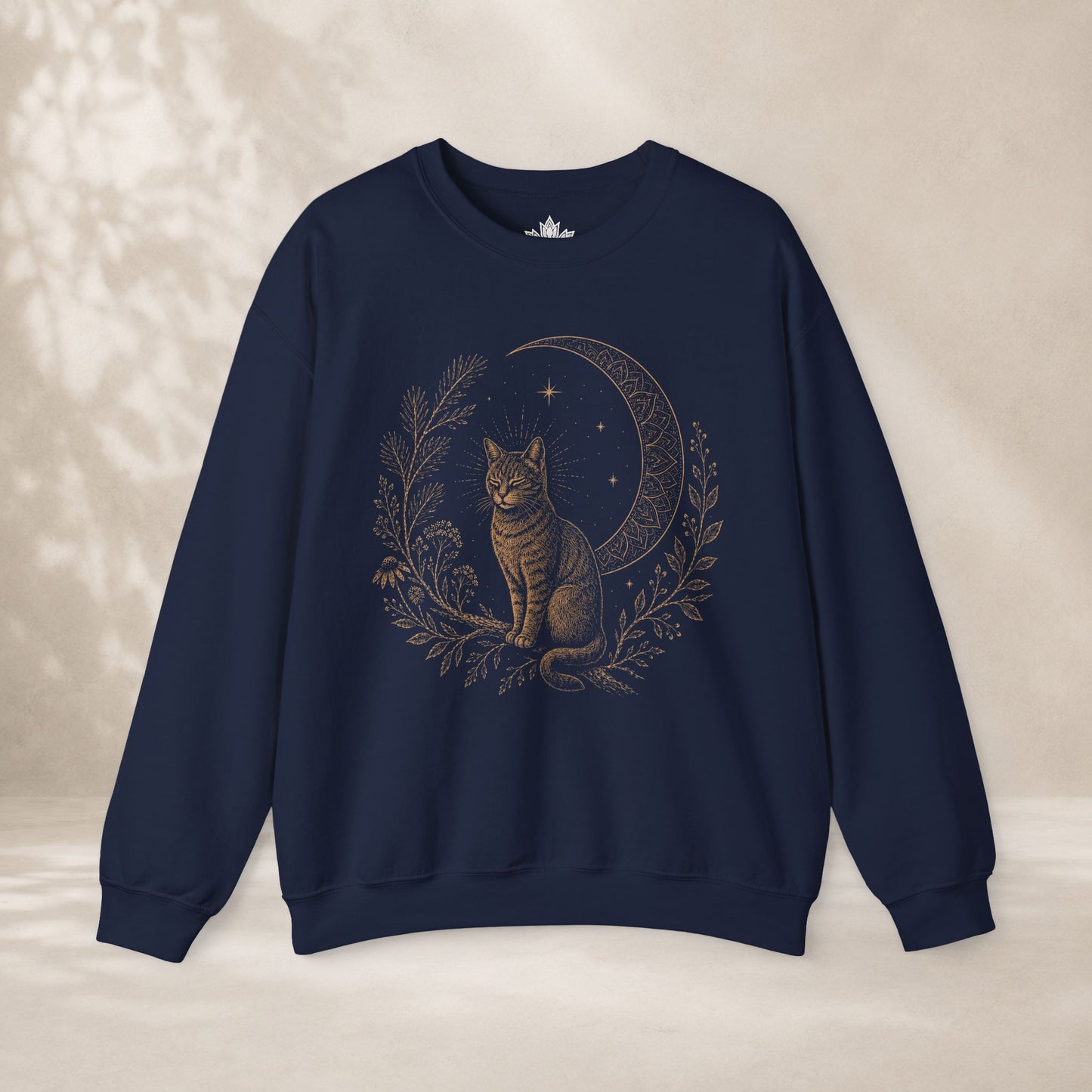 Cat Mandala Moon Sweatshirt