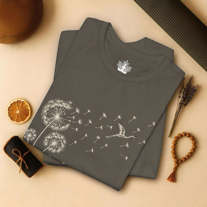 Flamingos & Dandelions Tee