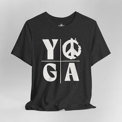 Bold Yoga – Modern Grid Tee