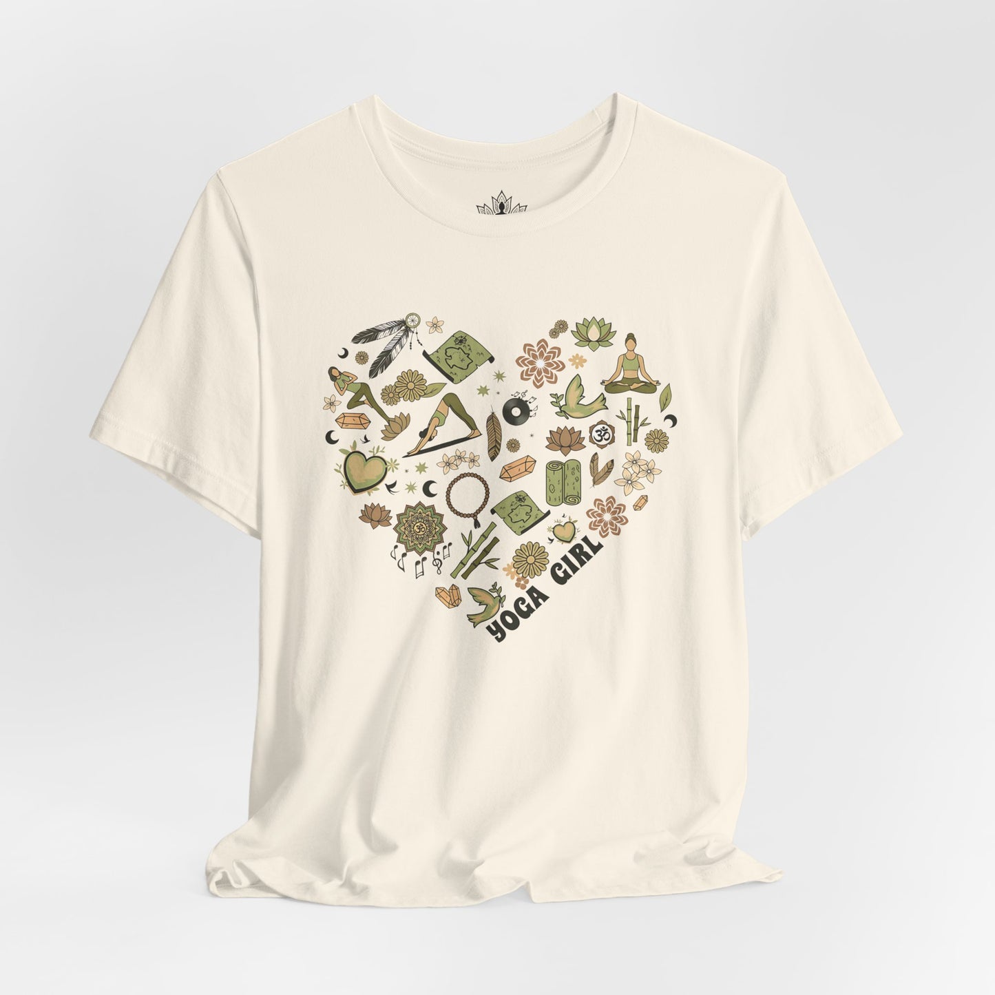 Yoga Girl Boho Heart Tee