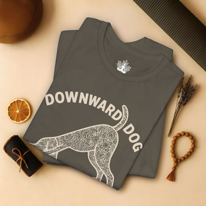 Downward Dog So I Don't Go Feral Tee