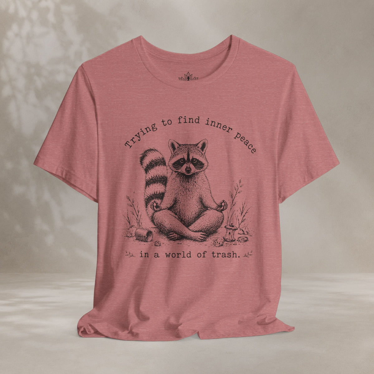 Printify T-Shirt A World Of Trash Tee A World Of Trash Tee
