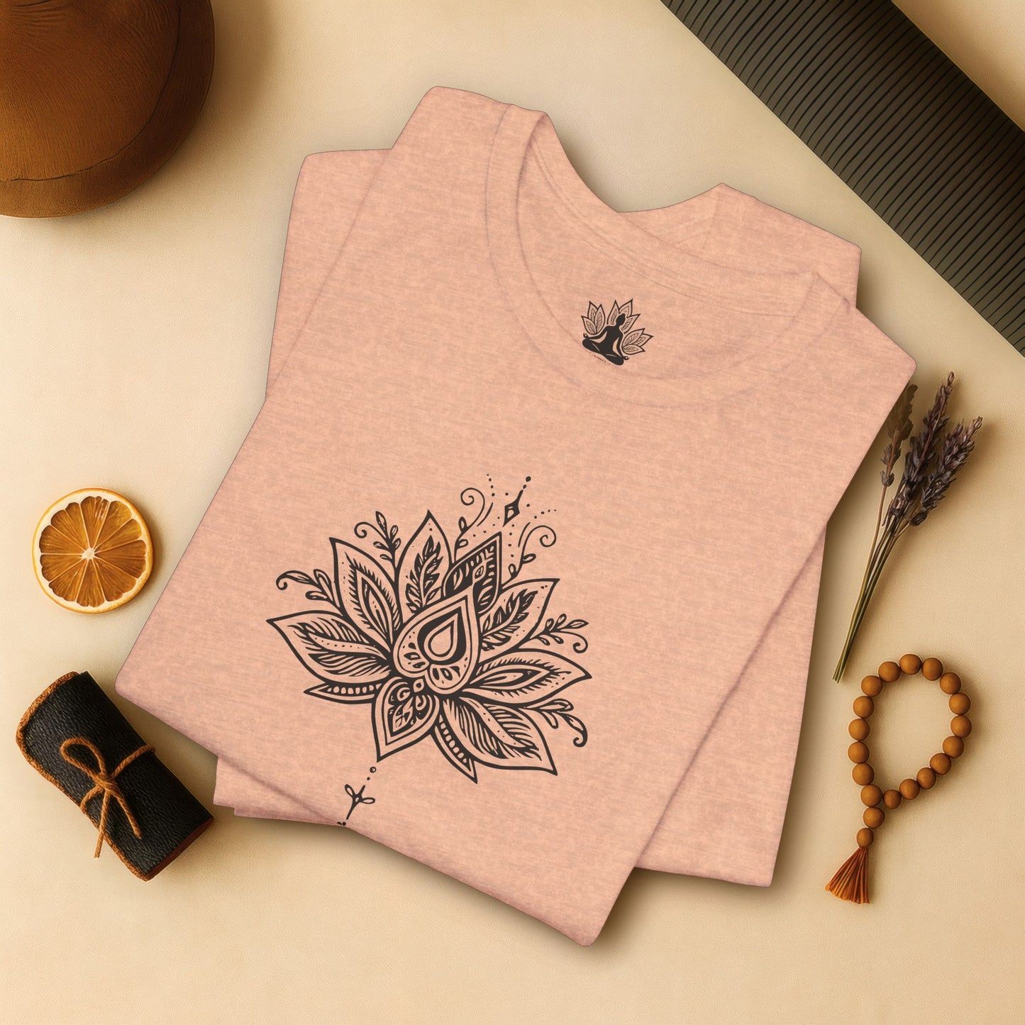 Balance Within – Lotus Yoga Tee
