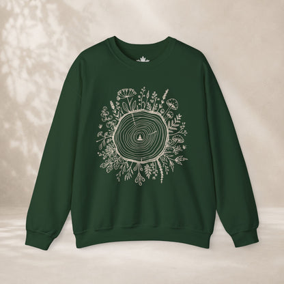 The Quiet Center Botanical Sweatshirt