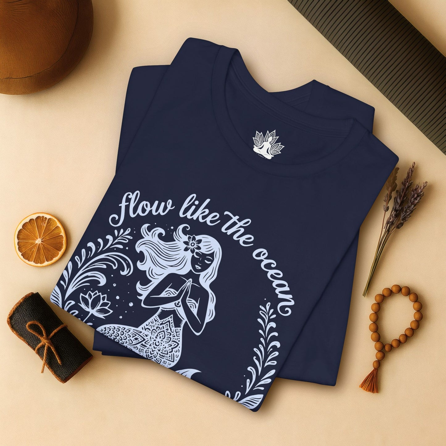 Mermaid Flow Like The Ocean Tee