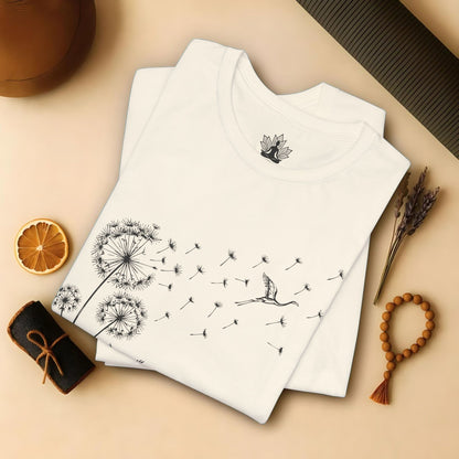 Flamingos & Dandelions Tee