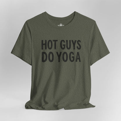 Hot Guys Do Yoga Tee