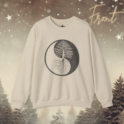 Yin Yang Tree - Mirrored Roots Sweater
